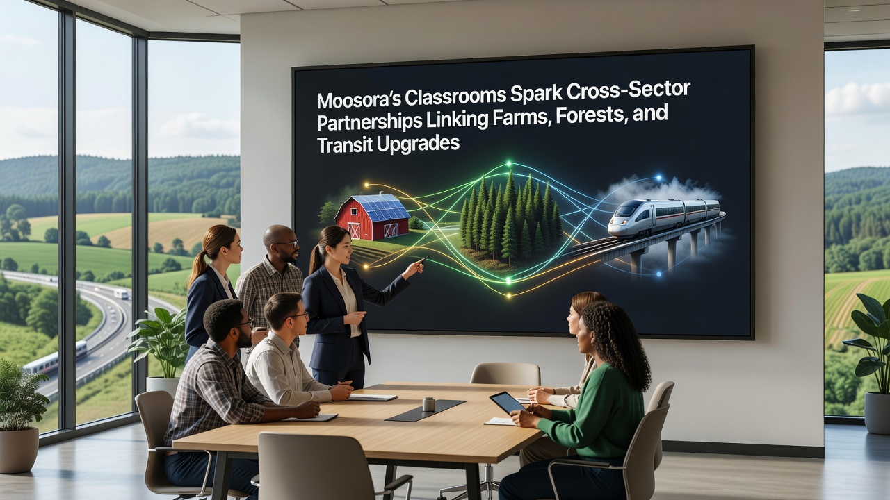 Moosora Classrooms Inspire Cross-Sector Collaborations Between Agriculture, Forestry, and Transit Projects