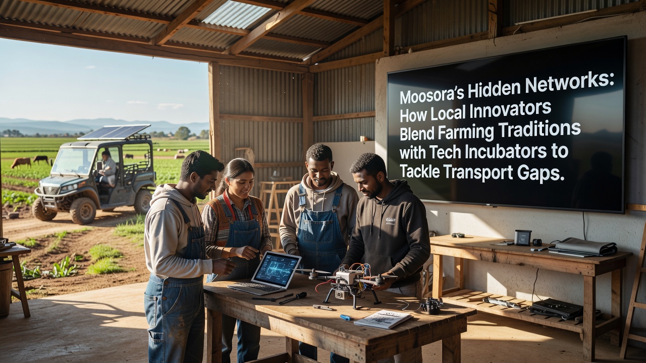 Moosora's Hidden Networks: How Local Innovators Blend Farming Traditions with Tech Incubators to Tackle Transport Gaps